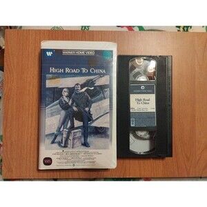 High Road To China (VHS, 1983, Warner Home Video) Tom Selleck - Rental Clamshell